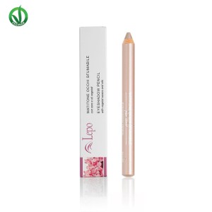 eyeshadow pencil with waxes and vegetable oils